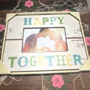 Multicolor 'Happy Together' Photo Frame